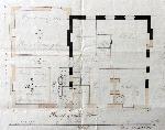 Ground floor plan of the Rectory 1839 [X254-88-77]
